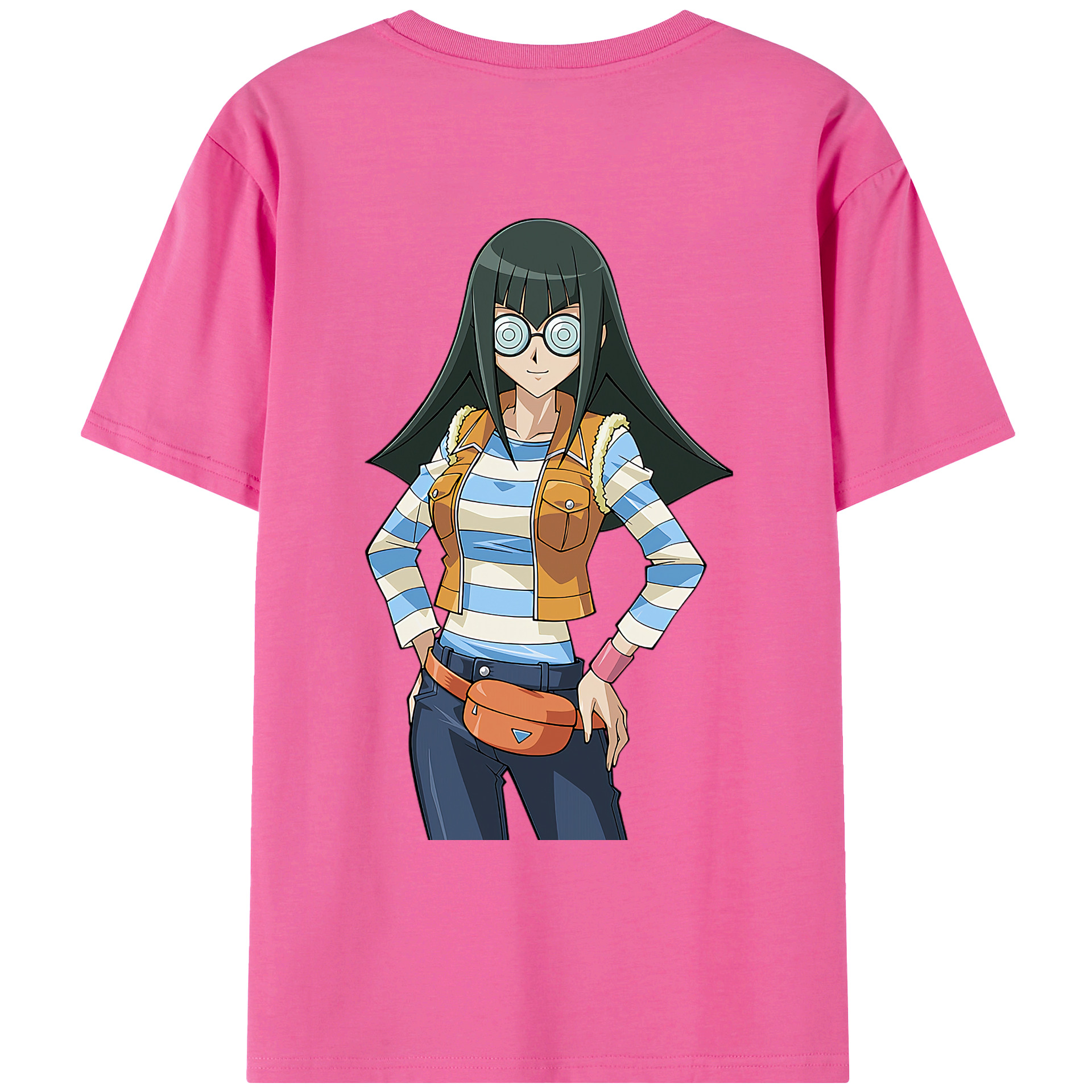 （画像用） 遊☆戯☆王 Yu-Gi-Oh! レディース半袖Tシャツ(バックプリント)